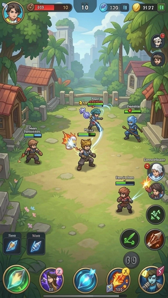 Fitur multiplayer yang memungkinkan pertempuran seru antara teman.