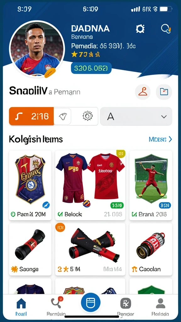 Karakter dengan desain menarik dan unik.