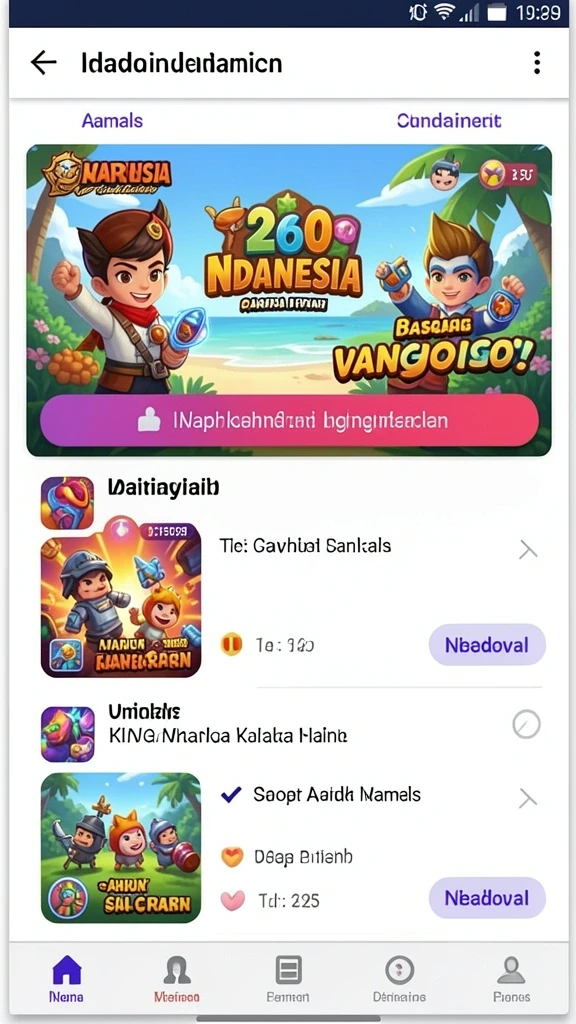 Komunitas aktif untuk diskusi dan berbagi tips bermain.