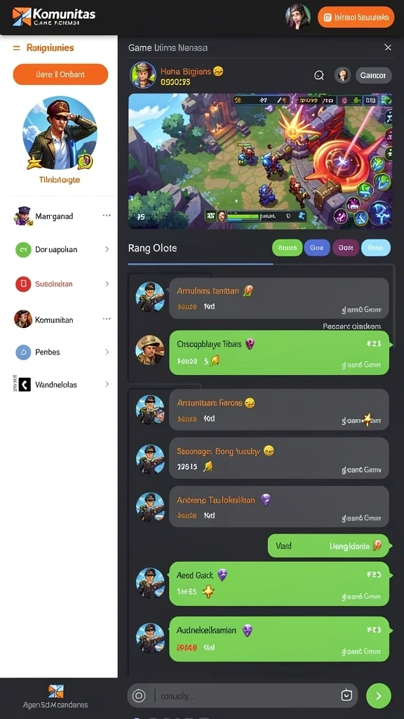 Tangkapan layar saat bermain level menantang di BIRUTOTO.
