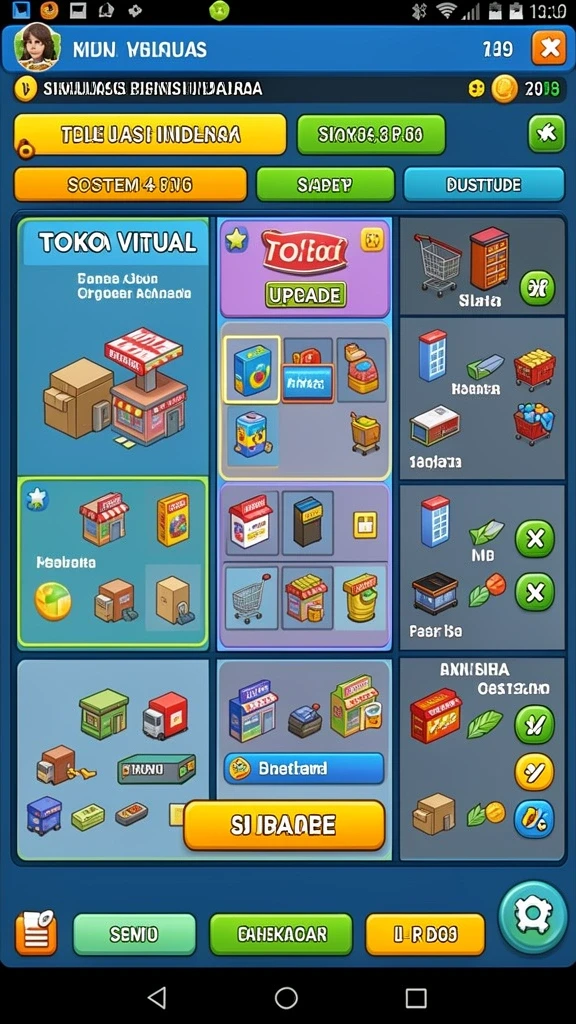 Tantangan menarik di setiap level permainan.