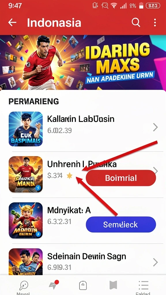 Kompetisi seru dengan teman-teman dalam mode multiplayer.