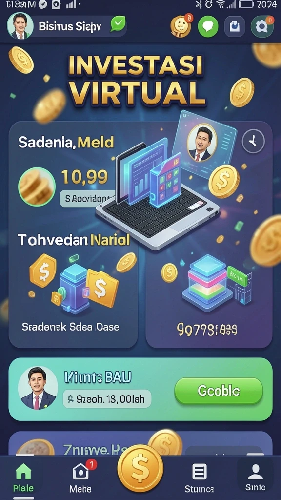 Tampilan antarmuka yang intuitif dan menarik.