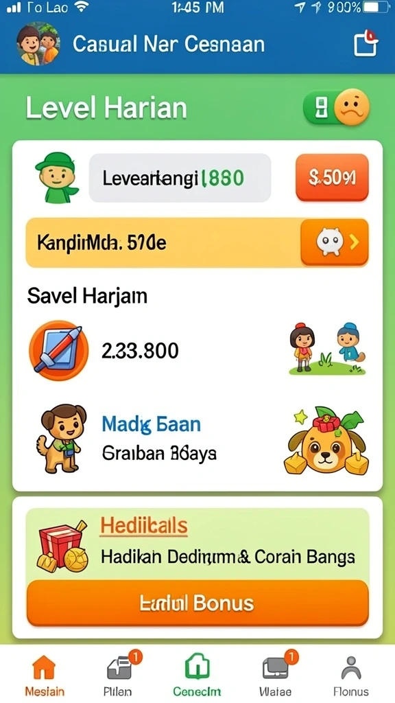 Mode multiplayer yang seru dan menantang.