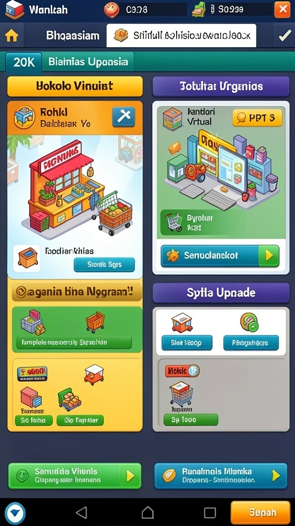 Karakter unik dengan kemampuan yang berbeda-beda.