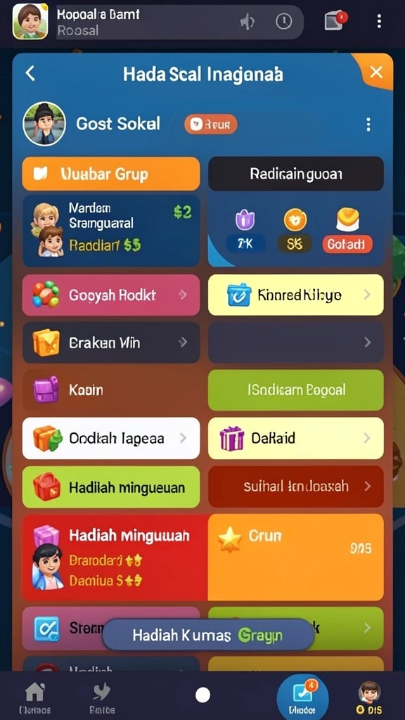 Kompetisi leaderboard menambah keseruan bermain.