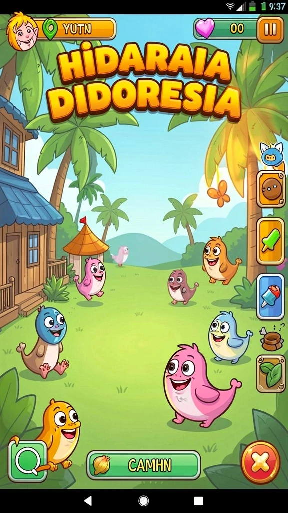 Fitur multiplayer yang memungkinkan bermain bersama teman.