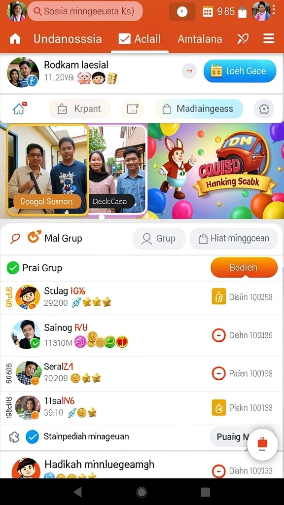 Karakter unik dengan kemampuan spesial yang menarik.