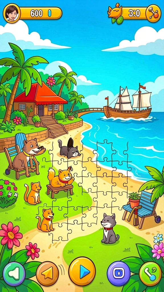 Karakter unik yang bisa dipilih dalam game.
