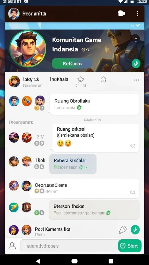 Tampilan level menantang dengan grafik cerah.