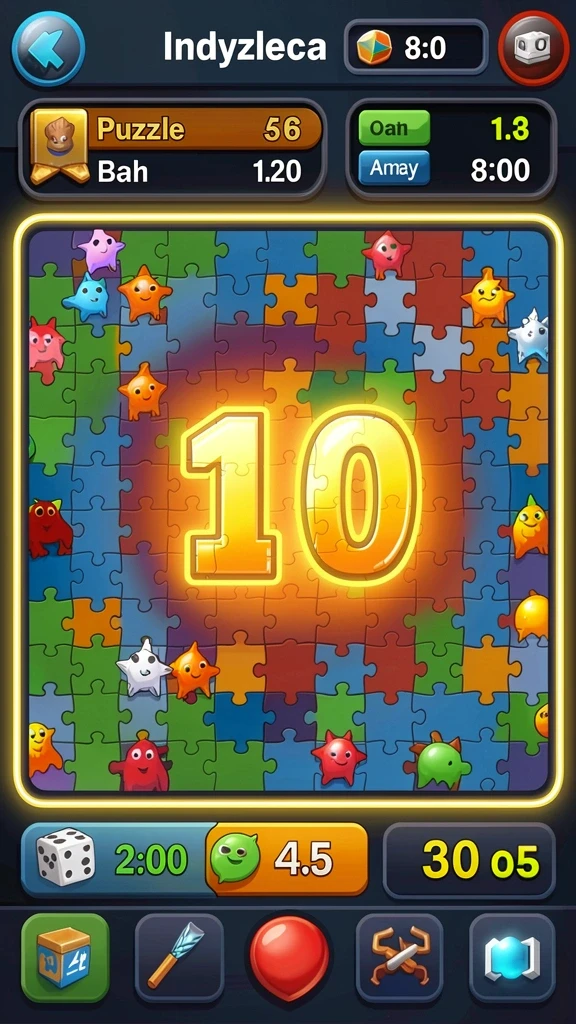 Screenshot ini memperlihatkan karakter yang dapat disesuaikan dalam POROS77.