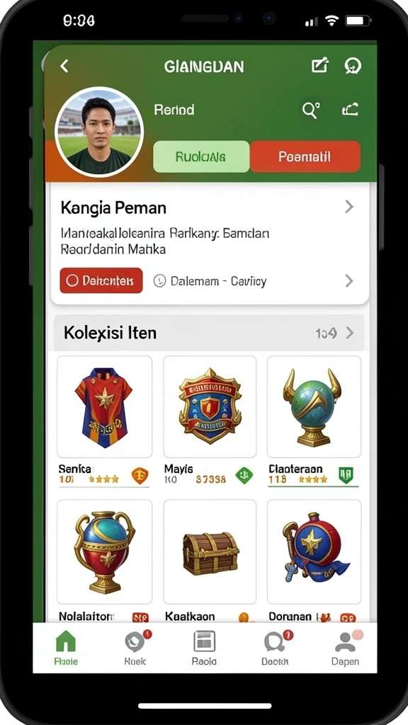 Tampilan antarmuka yang menarik dan user-friendly.