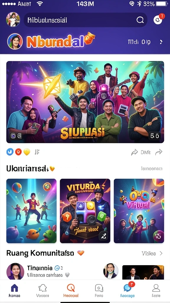 Aksi seru dalam mode multiplayer RAJABUAYA89.