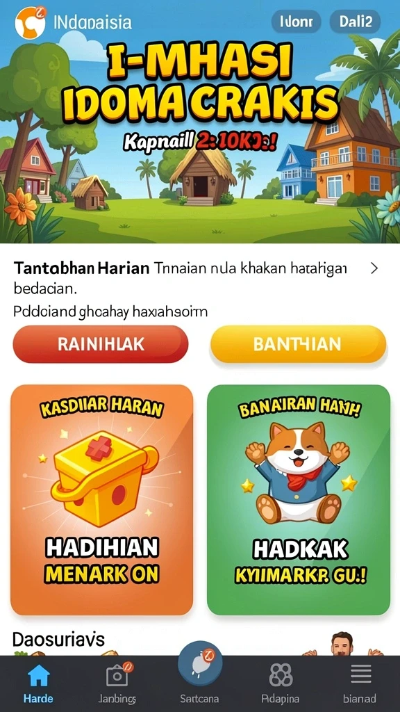 Tampilan antarmuka yang menarik dan mudah dinavigasi.