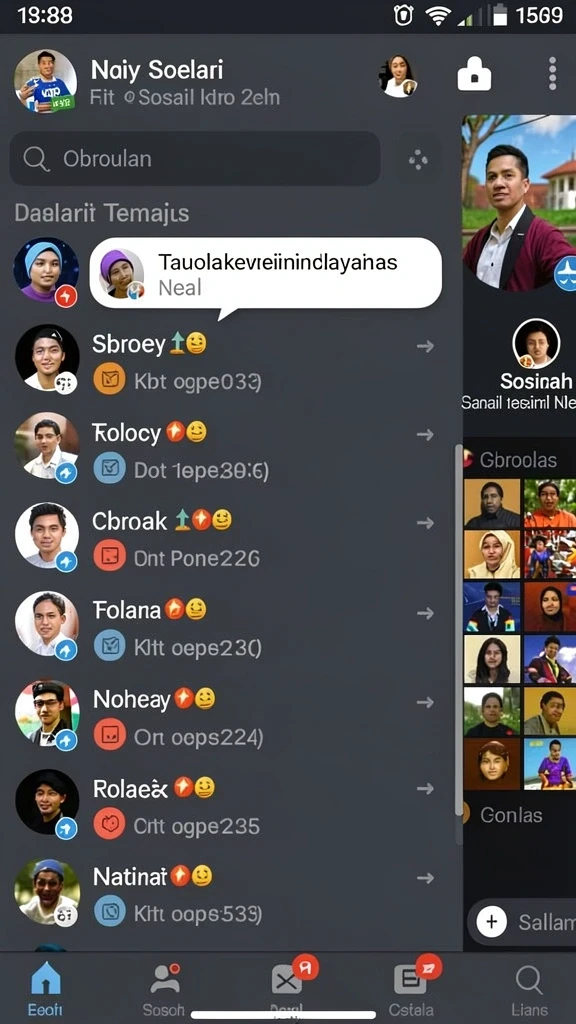 Berbagai karakter unik dengan kemampuan berbeda.