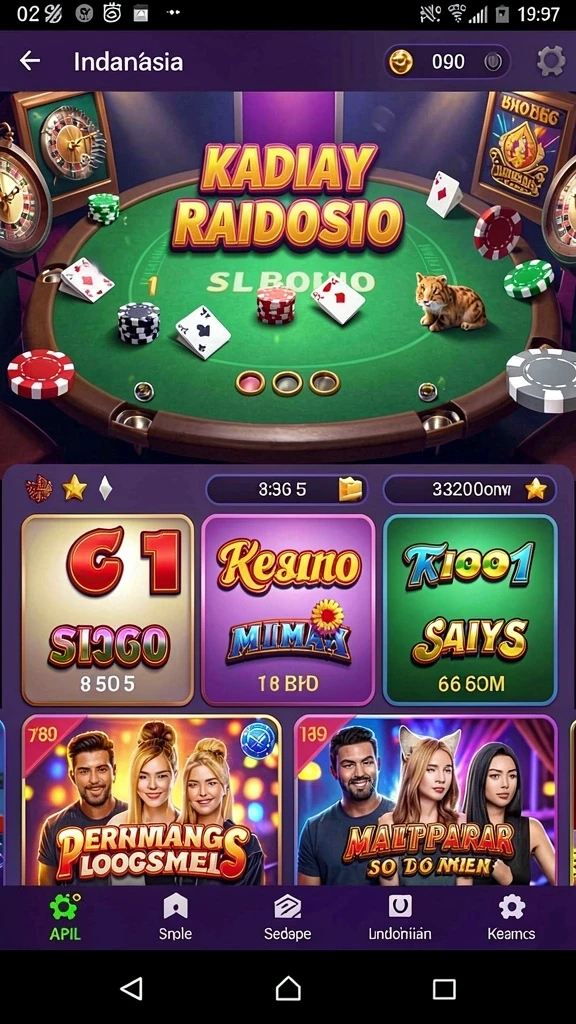 Karakter unik dengan kemampuan khusus masing-masing.