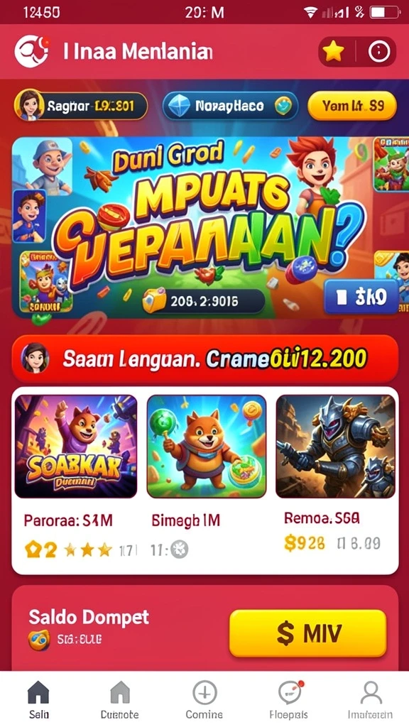 Tampilan antarmuka yang menarik dan mudah dipahami.