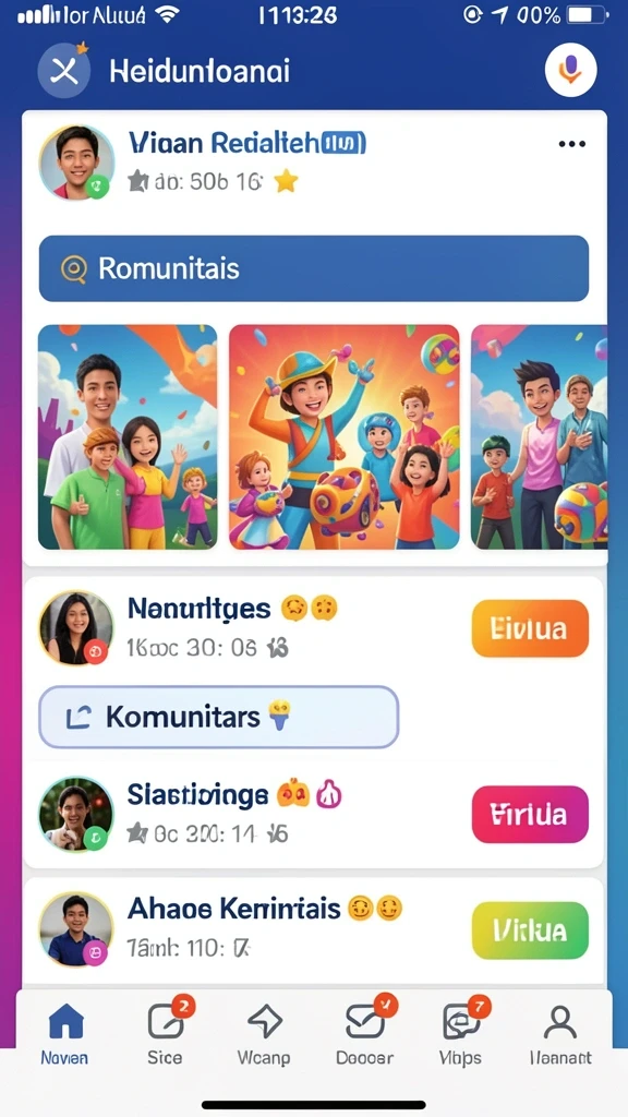 Tampilan antarmuka yang intuitif dan mudah dinavigasi.