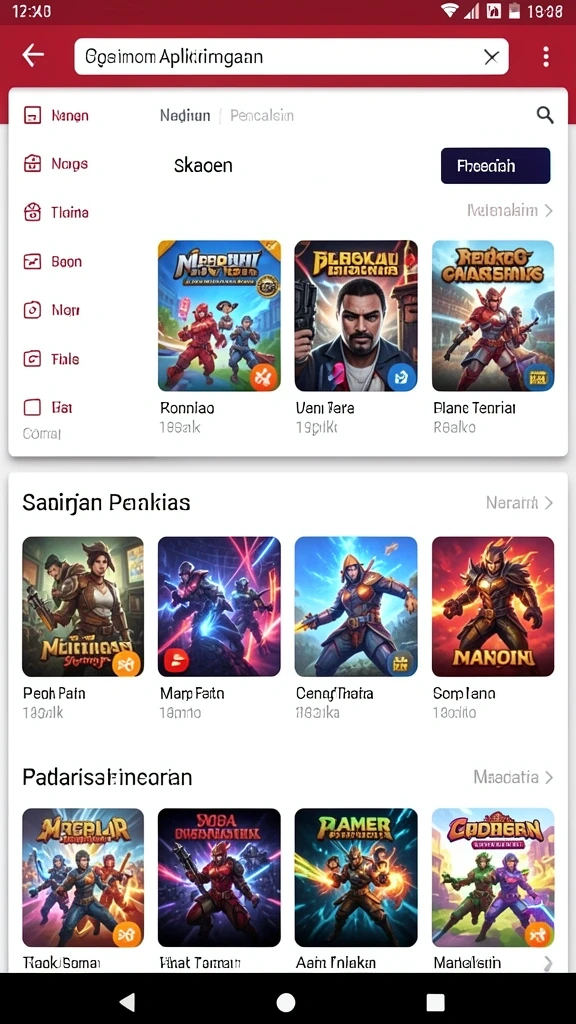 Tampilan antarmuka yang ramah pengguna.