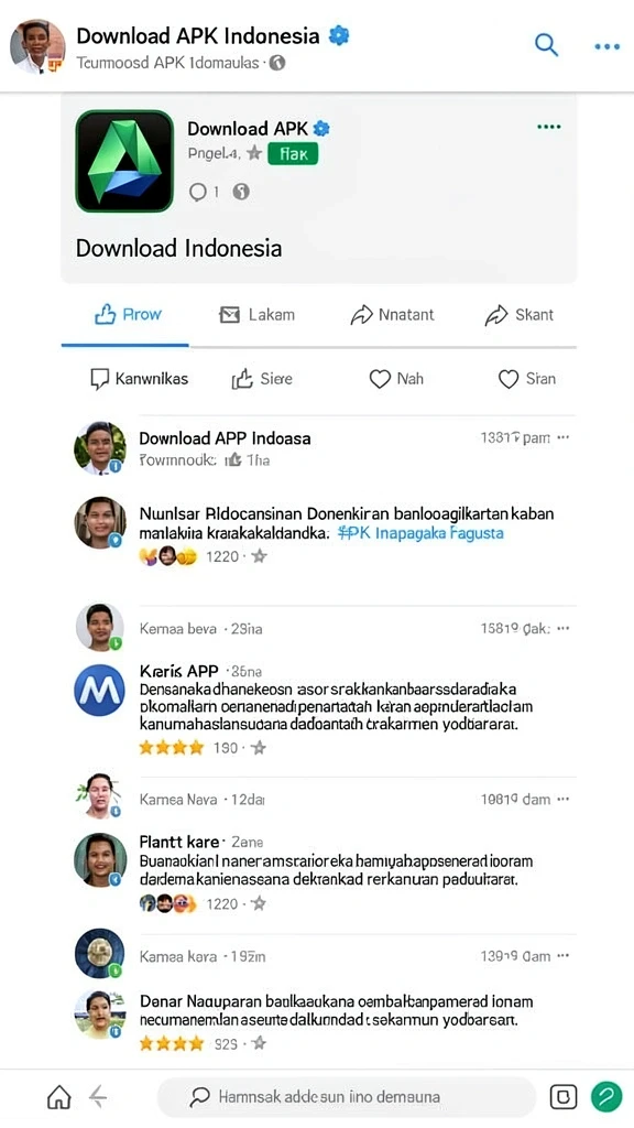Tangkapan layar memperlihatkan mode permainan seru yang dapat dipilih.