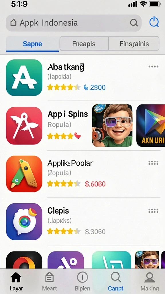 Screenshot menampilkan leaderboard dan pencapaian pemain.
