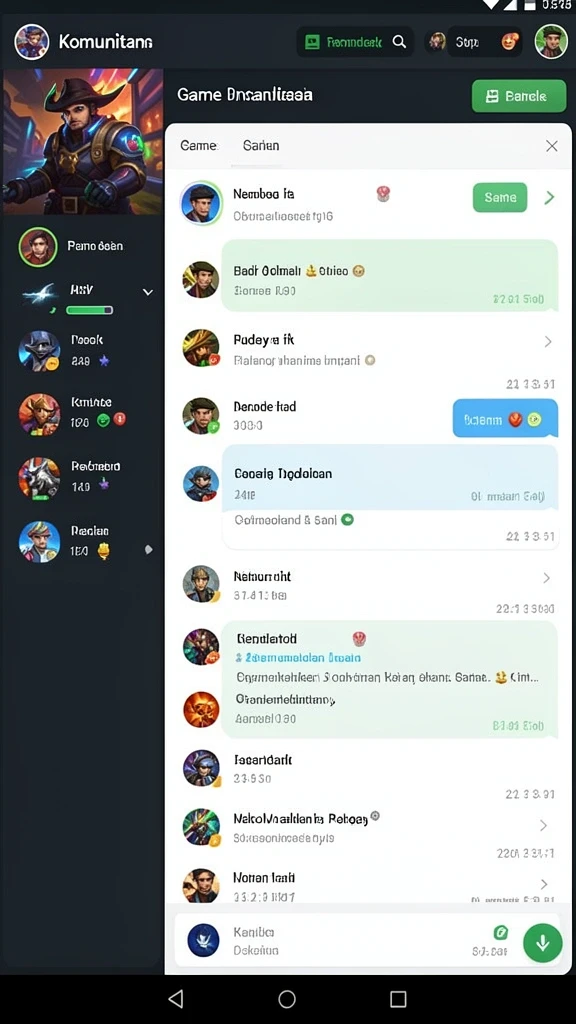 Level baru menambah tantangan bermain yang seru.