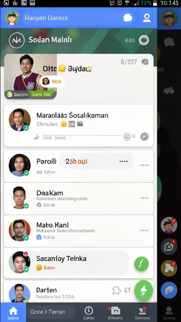 Fitur multiplayer yang memungkinkan bertanding dengan teman.